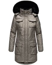 Navahoo Tiniis ladies parka winter jacket - Gray-Gr.M