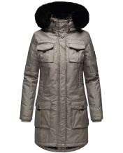 Navahoo Tiniis ladies parka winter jacket - Gray-Gr.M