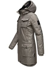 Navahoo Tiniis ladies parka winter jacket - Gray-Gr.M