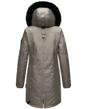 Navahoo Tiniis Damen Parka Winterjacke Grau Größe M - Gr. 38