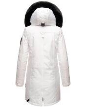 Navahoo Tiniis Damen Parka Winterjacke Weiss - Off White Gr&ouml;&szlig;e XS - Gr. 34