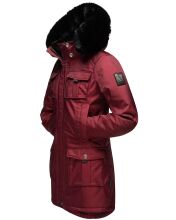Navahoo Tiniis Damen Parka Winterjacke Bordeaux Gr&ouml;&szlig;e XS - Gr. 34