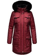 Navahoo Tiniis Damen Parka Winterjacke Bordeaux Größe S - Gr. 36