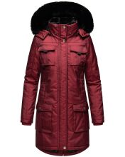 Navahoo Tiniis ladies parka winter jacket - Bordeaux-Gr.S