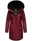 Navahoo Tiniis Damen Parka Winterjacke Bordeaux Größe S - Gr. 36