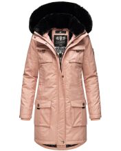 Navahoo Tiniis Damen Parka Winterjacke Rosa Gr&ouml;&szlig;e S - Gr. 36