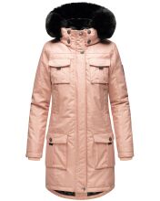 Navahoo Tiniis Damen Parka Winterjacke Rosa Gr&ouml;&szlig;e S - Gr. 36