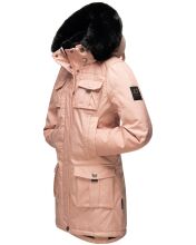 Navahoo Tiniis Damen Parka Winterjacke Rosa Gr&ouml;&szlig;e XL - Gr. 42