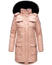 Navahoo Tiniis Damen Parka Winterjacke Rosa Gr&ouml;&szlig;e XXL - Gr. 44