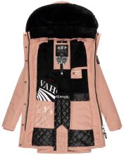Navahoo Tiniis Damen Parka Winterjacke Rosa Gr&ouml;&szlig;e XXL - Gr. 44