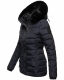 Navahoo Milianaa winter jacket quilted jacket lined hood faux fur Navy-Gr.XS