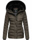 Navahoo Milianaa winter jacket quilted jacket lined hood faux fur Anthrazit-Gr.XS