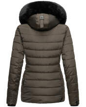 Navahoo Milianaa winter jacket quilted jacket lined hood faux fur Anthrazit-Gr.XXL