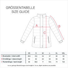 Navahoo Milianaa Winter Jacke Stepp Kurzjacke gef&uuml;ttert Kapuze Kunstfell Weiss Gr&ouml;&szlig;e XL - Gr. 42