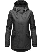 Navahoo Lindraa Damen Regenjacke Schwarz Größe S