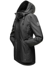 Navahoo Lindraa Damen Regenjacke Schwarz Größe S