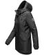 Navahoo Lindraa Damen Regenjacke Schwarz Größe M