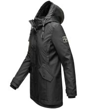 Navahoo Lindraa Damen Regenjacke Schwarz Größe XL