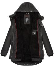 Navahoo Lindraa Damen Regenjacke Schwarz Größe XXL
