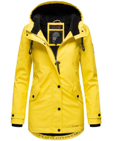 Navahoo Lindraa ladies rain jacket - Yellow-Gr.XS