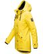 Navahoo Lindraa ladies rain jacket - Yellow-Gr.XS