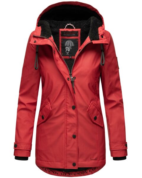 Navahoo Lindraa ladies rain jacket - Red-Gr.XS