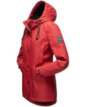 Navahoo Lindraa Damen Regenjacke Rot Gr&ouml;&szlig;e XXL