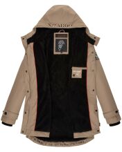 Navahoo Lindraa Damen Regenjacke Taupe Größe XS