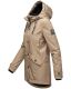 Navahoo Lindraa Damen Regenjacke Taupe Größe XS