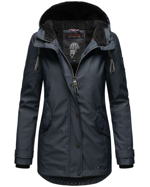 Navahoo Lindraa ladies rain jacket - Navy-Gr.S