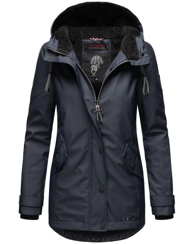 Navahoo Lindraa Damen Regenjacke Navy