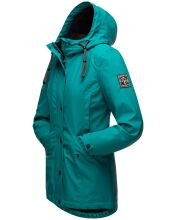 Navahoo Lindraa ladies rain jacket - Dark Green-Gr.XS