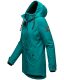 Navahoo Lindraa ladies rain jacket - Dark Green-Gr.XS