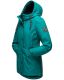 Navahoo Lindraa ladies rain jacket - Dark Green-Gr.XS