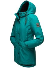 Navahoo Lindraa Damen Regenjacke Dunkelgr&uuml;n Gr&ouml;&szlig;e L
