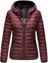 Marikoo Jaylaa ladies quilted jacket B848 wine red size S...
