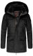 Navahoo Luaan Herren Winterjacke mit Kapuze Schwarz-Gr.S