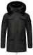 Navahoo Luaan Herren Winterjacke mit Kapuze Schwarz-Gr.S