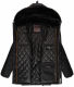 Navahoo Luaan Herren Winterjacke mit Kapuze Schwarz-Gr.S