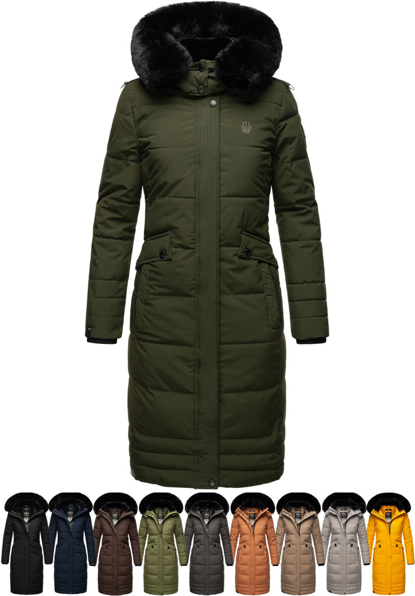 Navahoo Fahmiyaa ladies long hooded winter jacket, 149,90 €