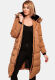 Navahoo Fahmiyaa ladies long hooded winter jacket