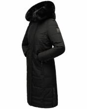 Navahoo Fahmiyaa ladies long hooded winter jacket Schwarz-Gr.XXL