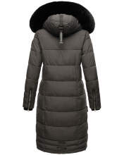 Navahoo Fahmiyaa ladies long hooded winter jacket Anthrazit-Gr.XXL