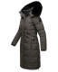 Navahoo Fahmiyaa ladies long hooded winter jacket Anthrazit-Gr.XXL