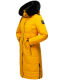 Navahoo Fahmiyaa ladies long hooded winter jacket Gelb-Gr.XS