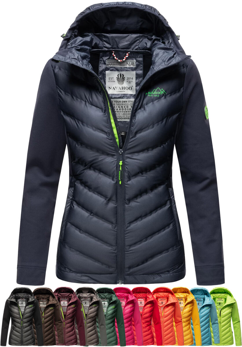 Navahoo Nimm mich mit Damen Fleece Hybrid Jacke Trekking Wanderjacke, 89,90  €