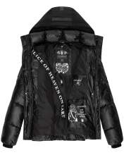 Navahoo Sarafina Lladies winter jacket quilted - Black-Gr.M