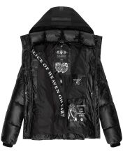 Navahoo Sarafina Damen Winterjacke Schwarz-Gr.XXL