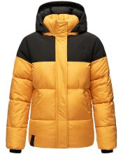 Navahoo Sarafina Lladies winter jacket quilted - Yellow-Gr.XS