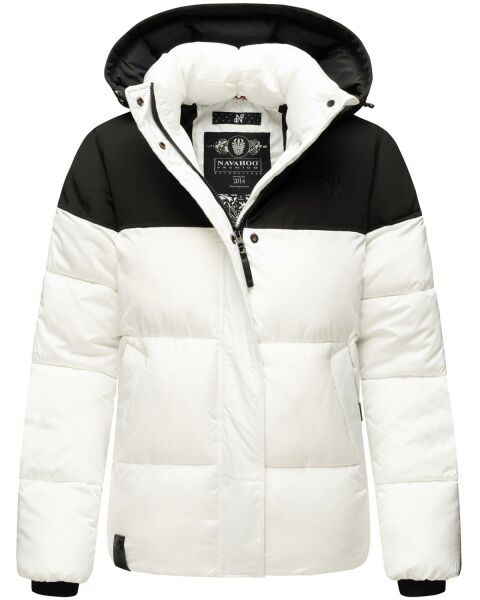 Navahoo Sarafina Lladies winter jacket quilted - White-Gr.XS